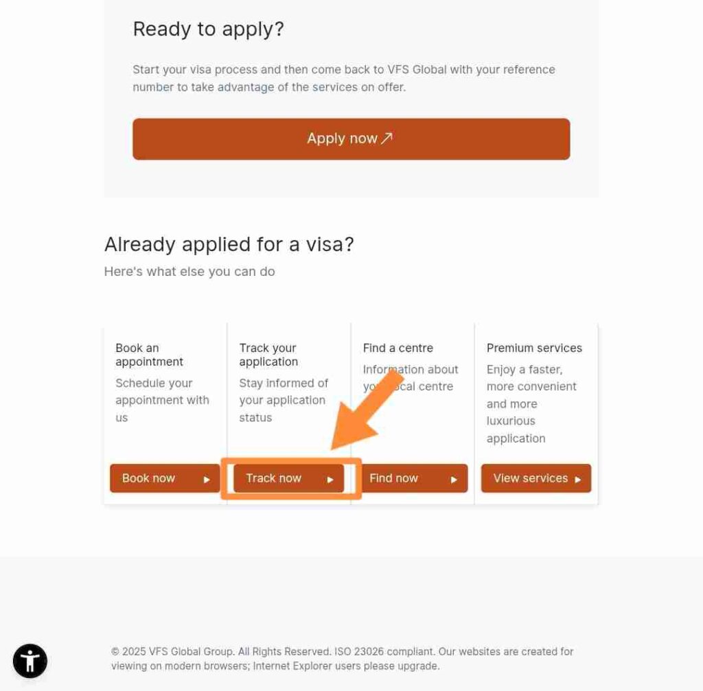 italy visa check online
